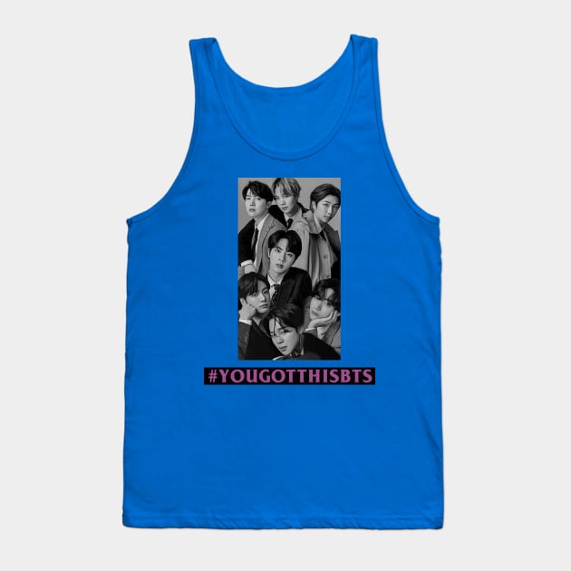 You got this BTS Tank Top by TheSteadfast